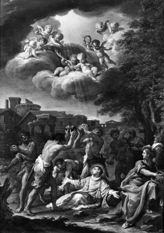 Lapidazione di Santo Stefano - Galleria Corsini, Roma